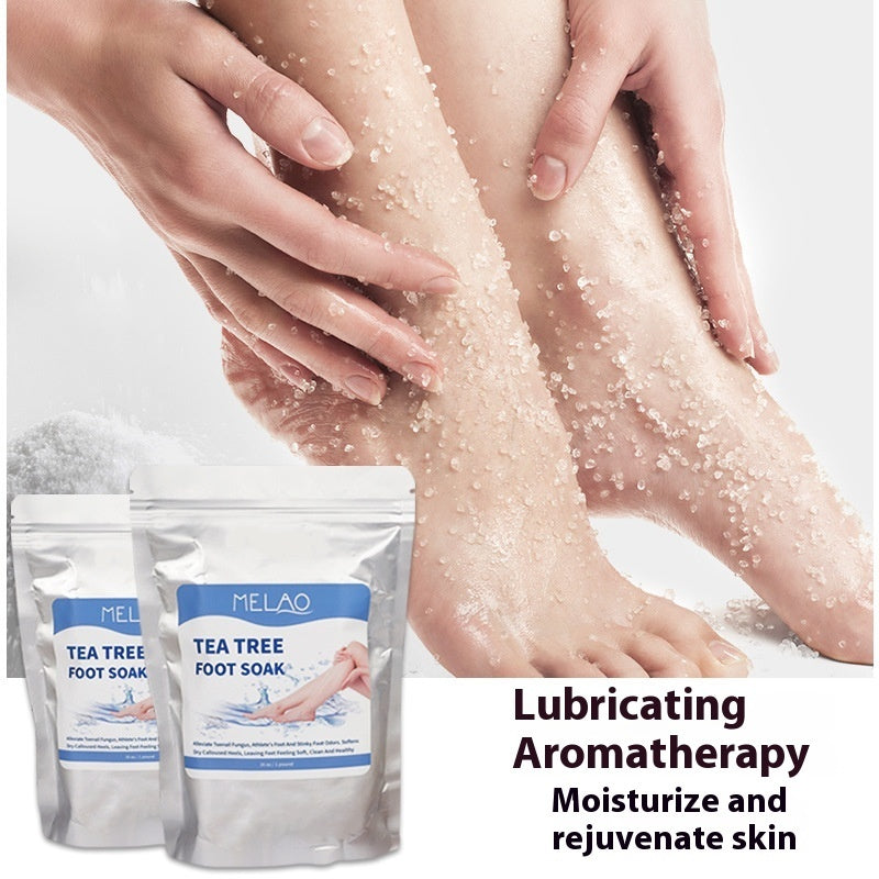 Feet Bathing Salt Exfoliating Care Skin Moisturizing BAZONA
