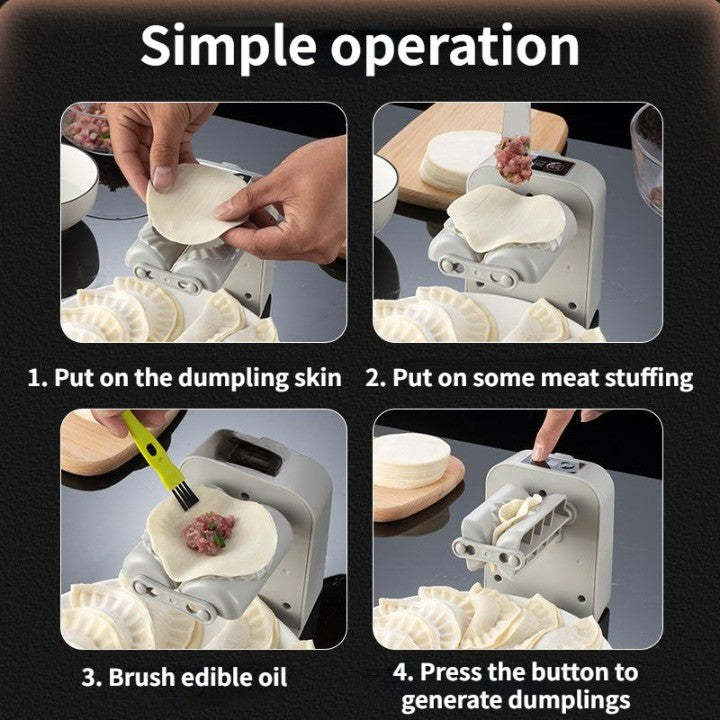 Electric Dumpling Artifact Automatic Easy Dumpling Maker Machine Kitchen Household BAZONA