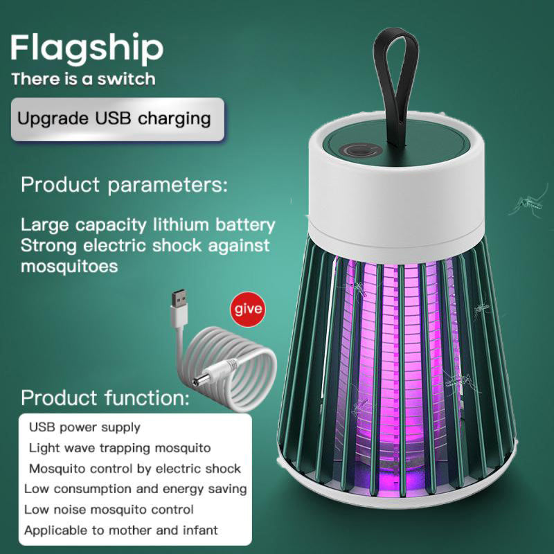 LED Indoor Mosquito Killer Lamp – Silent Photocatalyst Trap for Home BAZONA