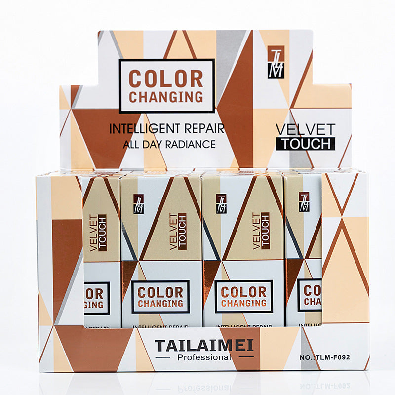 Warm skin tone liquid foundation BAZONA