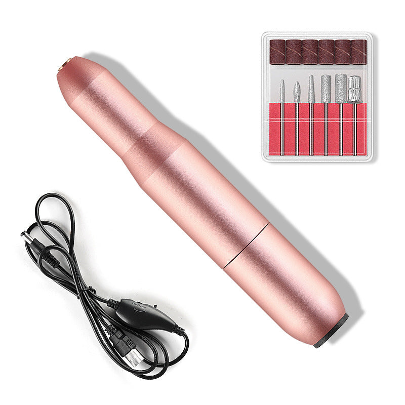 Electric Nail Drill Machine Manicure Machine Set USB Charging Mill Cutter For Manicure Nail File Pedicure Tool Nail Drill Set BAZONA