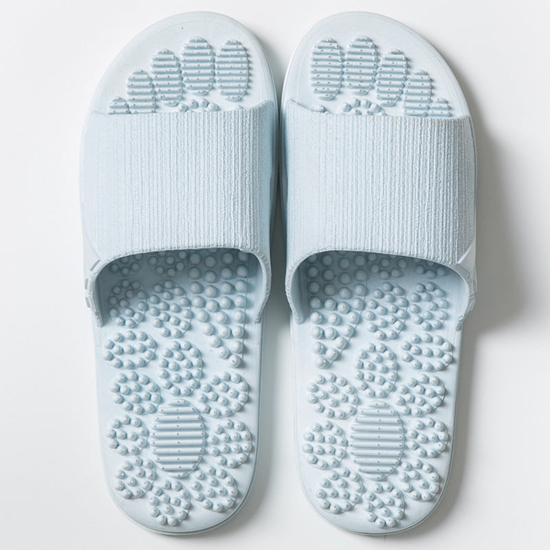 Reflexology Foot Massage Slippers Bath Slippers Tension Relief Acupuncture Feet Massager Household Slipper Foot Health Care BAZONA
