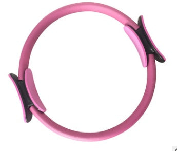 Yoga Fitness Pilates Ring Women Girls Circle Magic Dual Exercise Home Gym Workout Sports Lose Weight Body Resistance - bazona.com