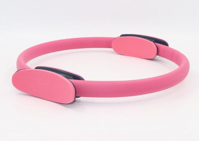Yoga Fitness Pilates Ring Women Girls Circle Magic Dual Exercise Home Gym Workout Sports Lose Weight Body Resistance - bazona.com