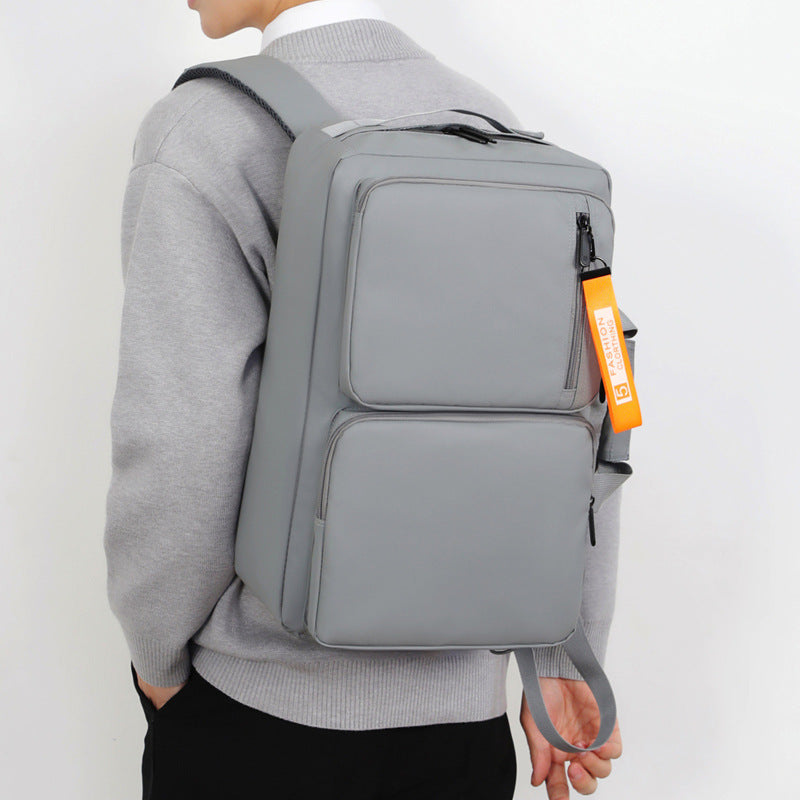 Multifunctional Backpack Large Capacity Business Laptop Bag Leisure Travel Commuter Schoolbag Portable Shoulder Bag BAZONA