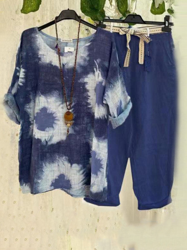 Women's Fashion Casual Set Two-piece Suit BAZONA