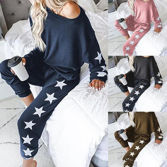 Casual Tracksuit Women 2 Piece Set Suit