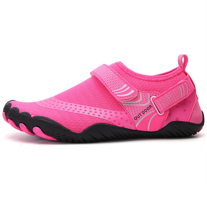 Cross-Border Large Size Men'S And Women'S Beach Shoes Summer New Leisure Upstream Swimming Shoes Five-Finger Wading Shoes Outdoor Quick-Drying Shoes BAZONA