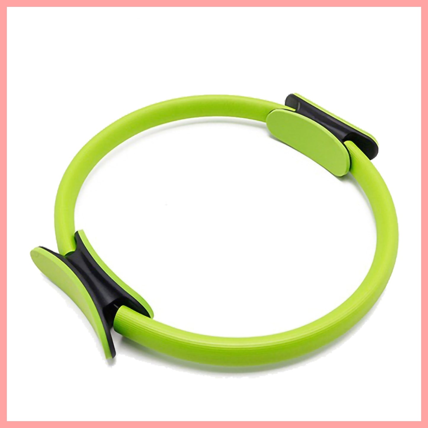 Yoga Fitness Pilates Ring Women Girls Circle Magic Dual Exercise Home Gym Workout Sports Lose Weight Body Resistance - bazona.com