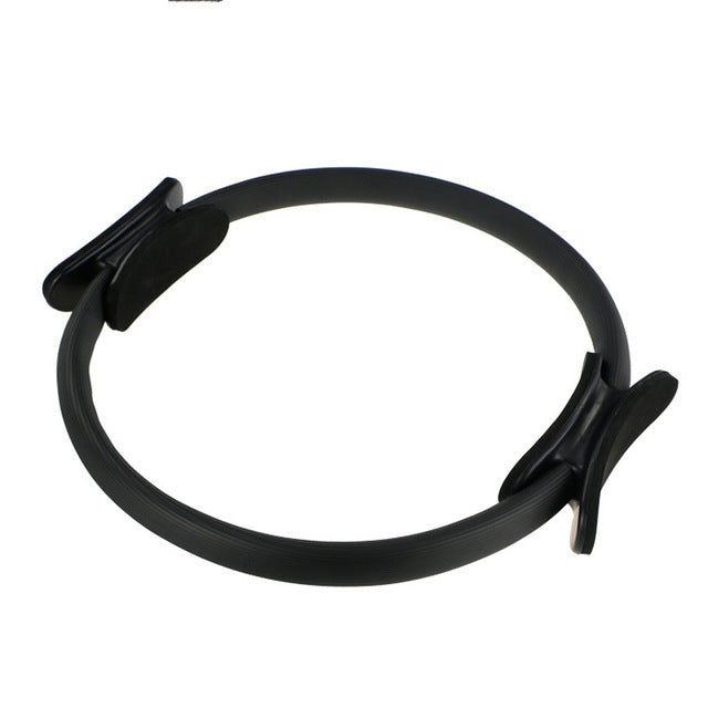 Yoga Fitness Pilates Ring Women Girls Circle Magic Dual Exercise Home Gym Workout Sports Lose Weight Body Resistance - bazona.com