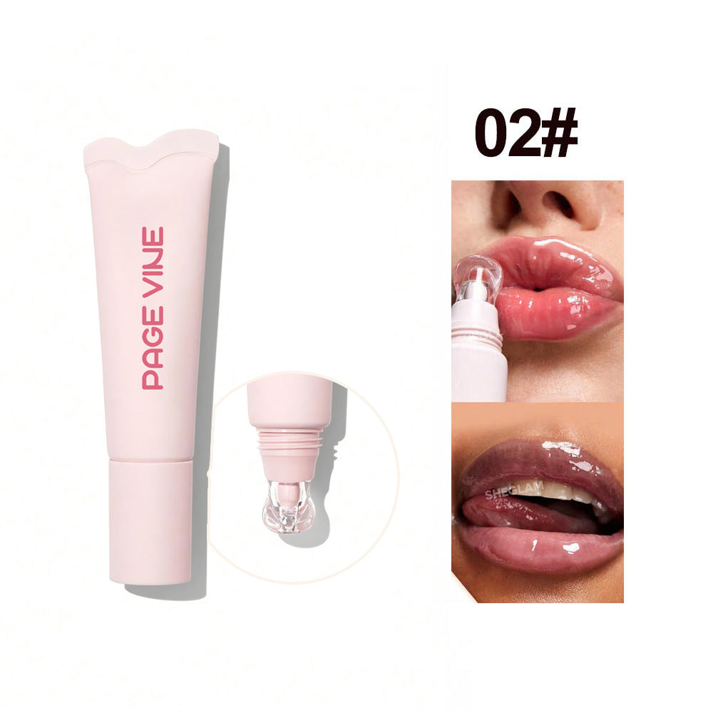 4-color Brightening Lip Balm Moisturizing Exfoliating Skin Long-Lasting Moisturizing Lip Gloss Women Cosmetics BAZONA