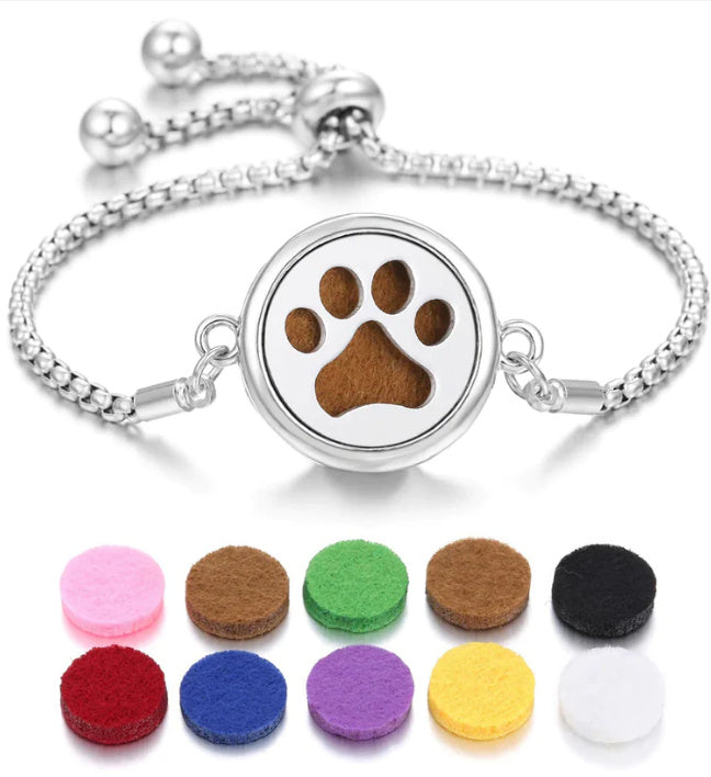 2024 New Kaleidoscope Aromatherapy Bracelet Perfume Essential Oil Diffuser Locket Bracelet Charms Women Aroma Diffuser Jewelry - bazona.com