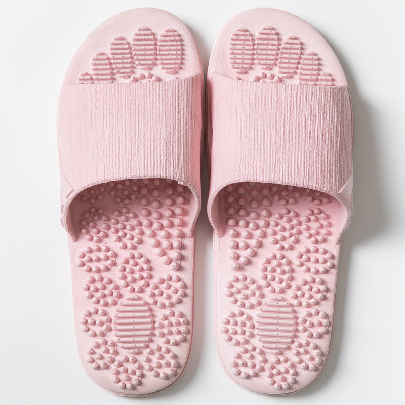 Reflexology Foot Massage Slippers Bath Slippers Tension Relief Acupuncture Feet Massager Household Slipper Foot Health Care BAZONA