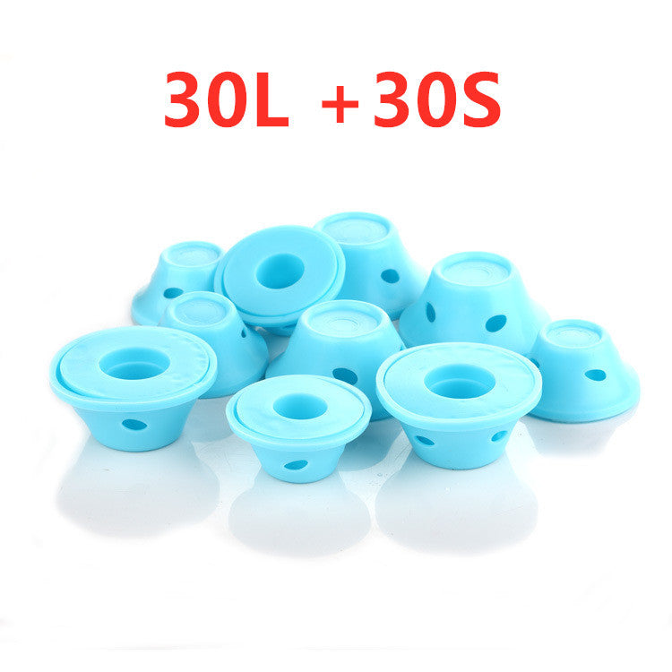 Soft Rubber Magic Hair Care Rollers Silicone Hair Curlers No Heat Hair Styling Tool BAZONA