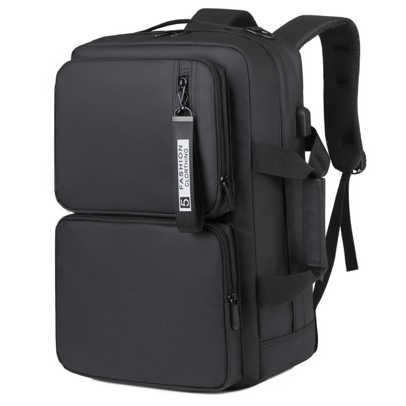 Multifunctional Backpack Large Capacity Business Laptop Bag Leisure Travel Commuter Schoolbag Portable Shoulder Bag BAZONA