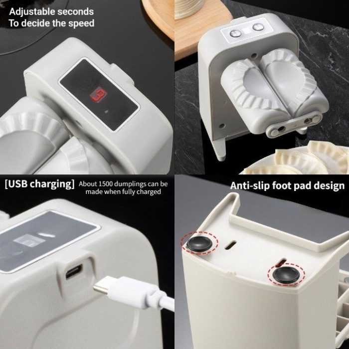 Electric Dumpling Artifact Automatic Easy Dumpling Maker Machine Kitchen Household BAZONA