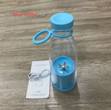 350ML Electric Juicer Blender Mixer USB Rechargeable Machine Household Portable Blender Maker Cup Kitchen Tool Kit - bazona.com