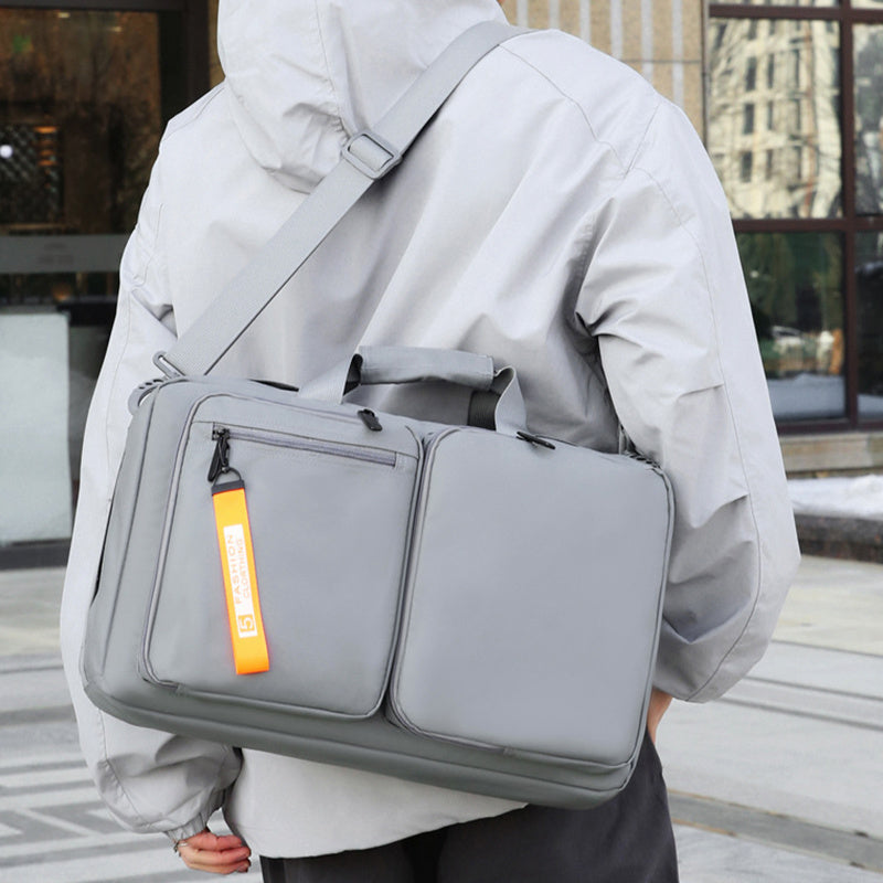 Multifunctional Backpack Large Capacity Business Laptop Bag Leisure Travel Commuter Schoolbag Portable Shoulder Bag BAZONA