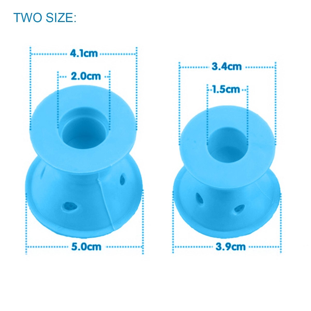 Soft Rubber Magic Hair Care Rollers Silicone Hair Curlers No Heat Hair Styling Tool BAZONA