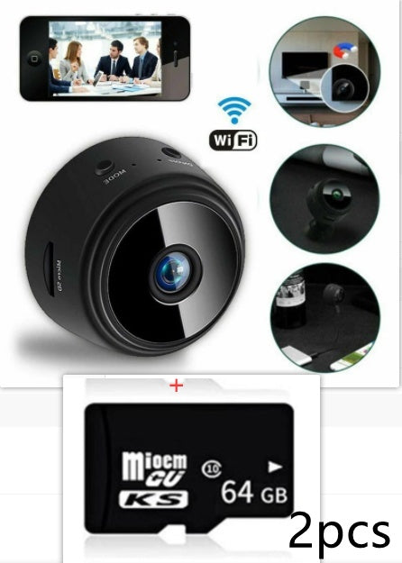 A9 Magnetic Suction Security Camera HD Camera Smart Infrared Night Vision Home BAZONA