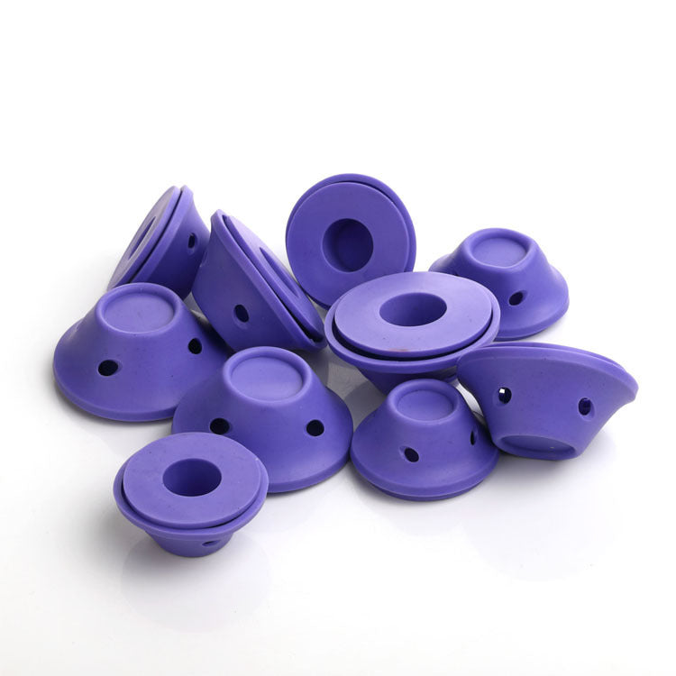 Soft Rubber Magic Hair Care Rollers Silicone Hair Curlers No Heat Hair Styling Tool BAZONA