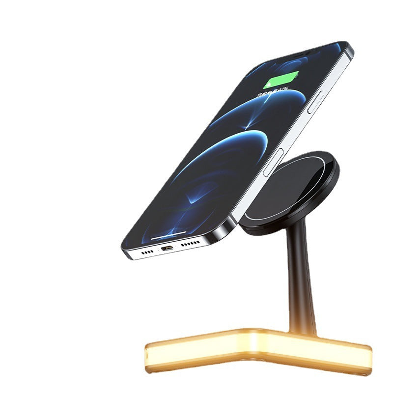 4 In 1 Magnetic Wireless Charger Stand Fast Charging Dock Station BAZONA