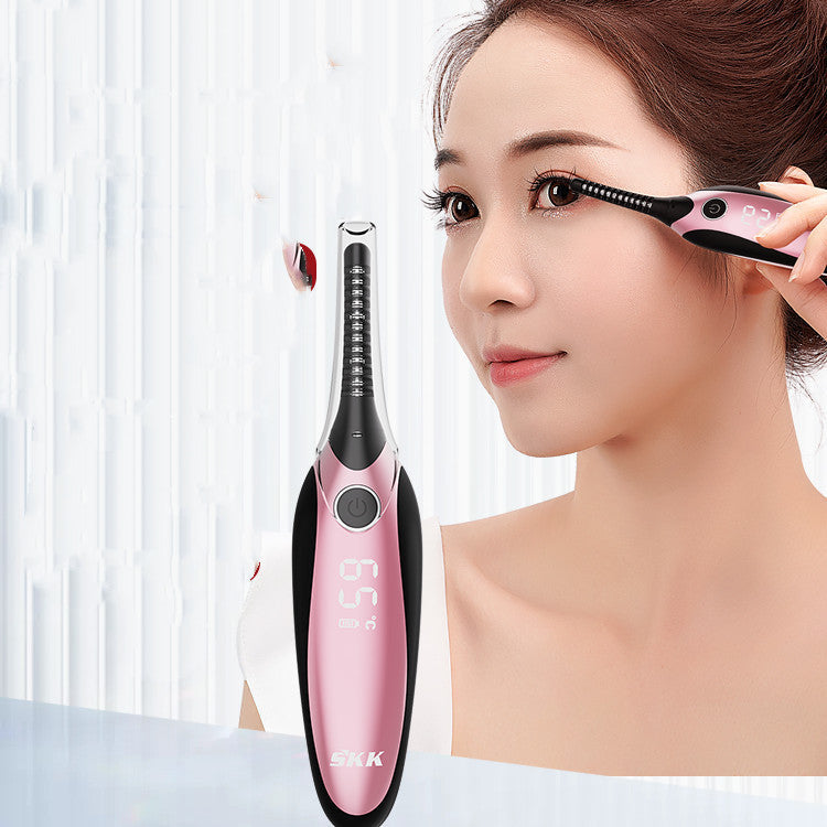 Electric Heating Eyelash Curler Perm Long Lasting Shape BAZONA