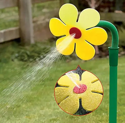 Garden Sprinkler Plastic Sprinkler Sunflower Sprinkler Garden Work Tool Adjustable Sprinklers And Garden Hoses