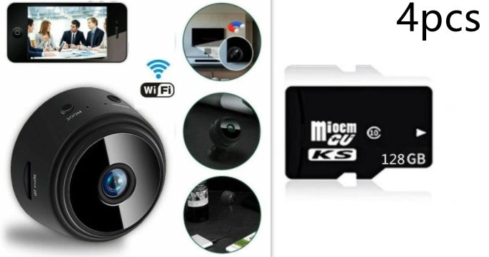 A9 Magnetic Suction Security Camera HD Camera Smart Infrared Night Vision Home BAZONA