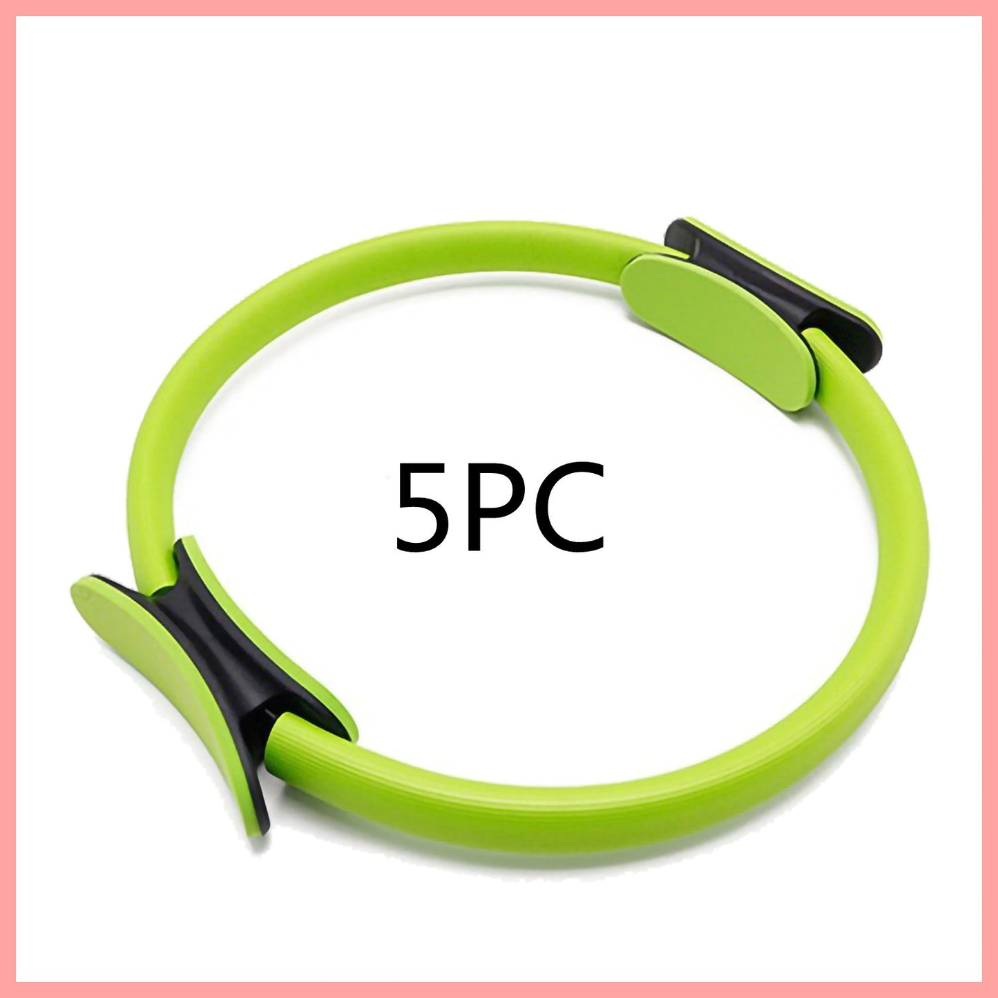 Yoga Fitness Pilates Ring Women Girls Circle Magic Dual Exercise Home Gym Workout Sports Lose Weight Body Resistance - bazona.com