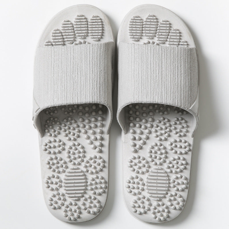 Reflexology Foot Massage Slippers Bath Slippers Tension Relief Acupuncture Feet Massager Household Slipper Foot Health Care BAZONA