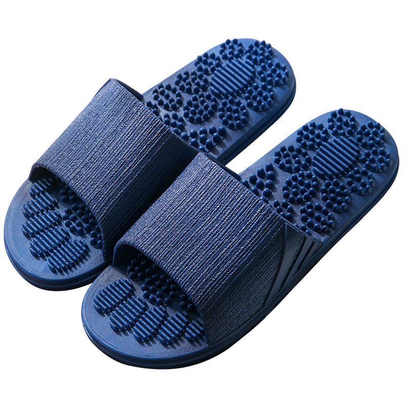 Reflexology Foot Massage Slippers Bath Slippers Tension Relief Acupuncture Feet Massager Household Slipper Foot Health Care BAZONA