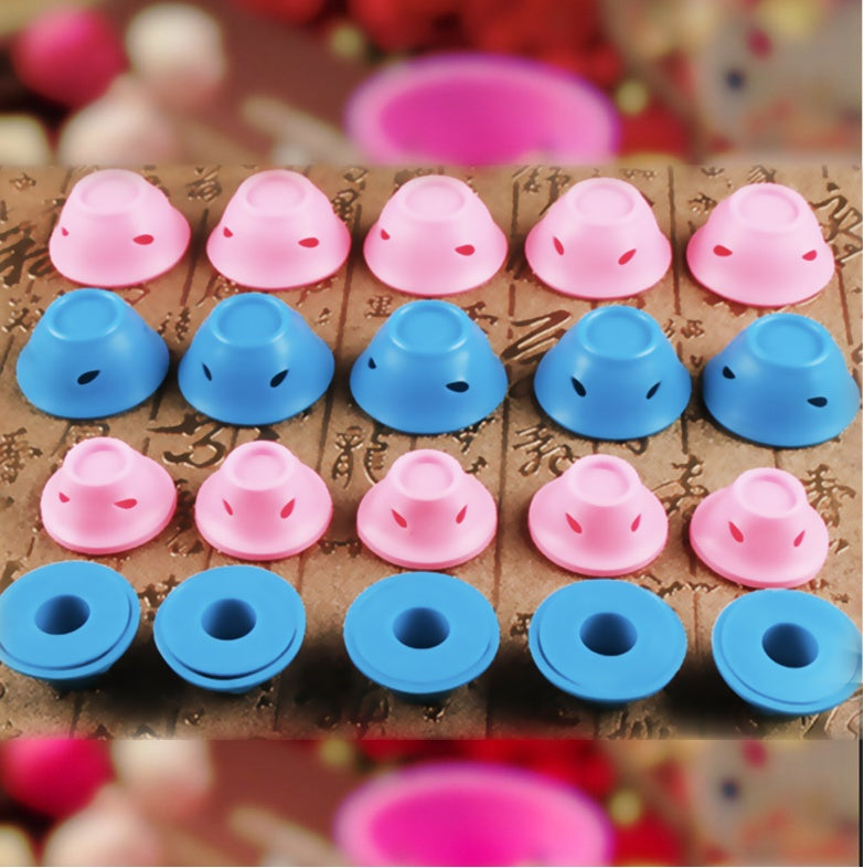 Soft Rubber Magic Hair Care Rollers Silicone Hair Curlers No Heat Hair Styling Tool BAZONA