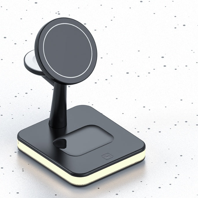 4 In 1 Magnetic Wireless Charger Stand Fast Charging Dock Station BAZONA