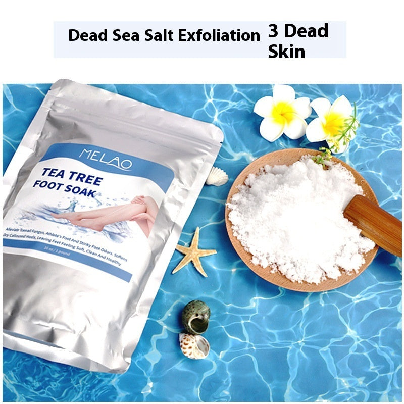 Feet Bathing Salt Exfoliating Care Skin Moisturizing BAZONA