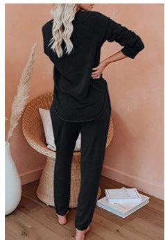 Women's Casual Sweatshirt And Drawstring Tracksuit