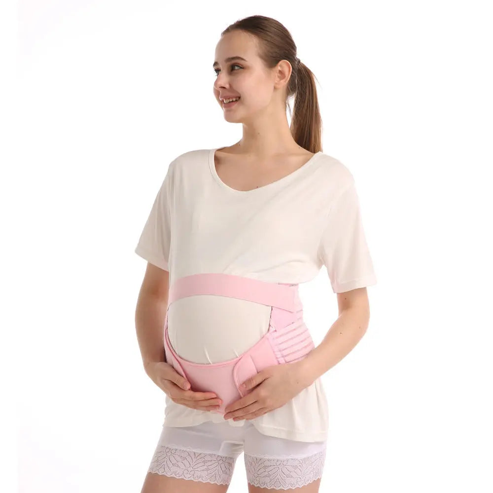 Pregnant Belly Support Belt Velcro Breathable Relief Waist Support Belt Adjustable Tire Belt Cross-Border - bazona.com