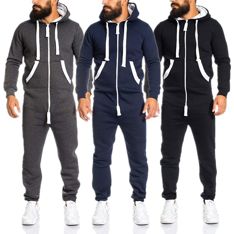 Winter Men's Casual Sports Suit Jogging