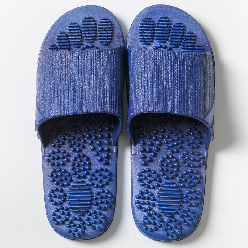 Reflexology Foot Massage Slippers Bath Slippers Tension Relief Acupuncture Feet Massager Household Slipper Foot Health Care BAZONA