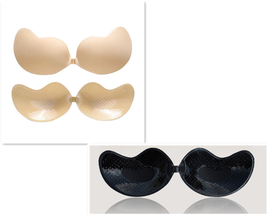 Invisible Push Up Bra Backless Strapless Bra Seamless Front Closure Bralette Underwear BAZONA