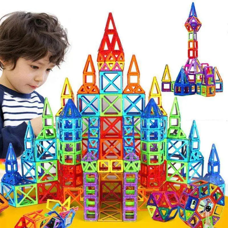 Magnetic Building Blocks DIY Magnets Toys For Kids Designer Construction Set Gifts For Children Toys - bazona.com