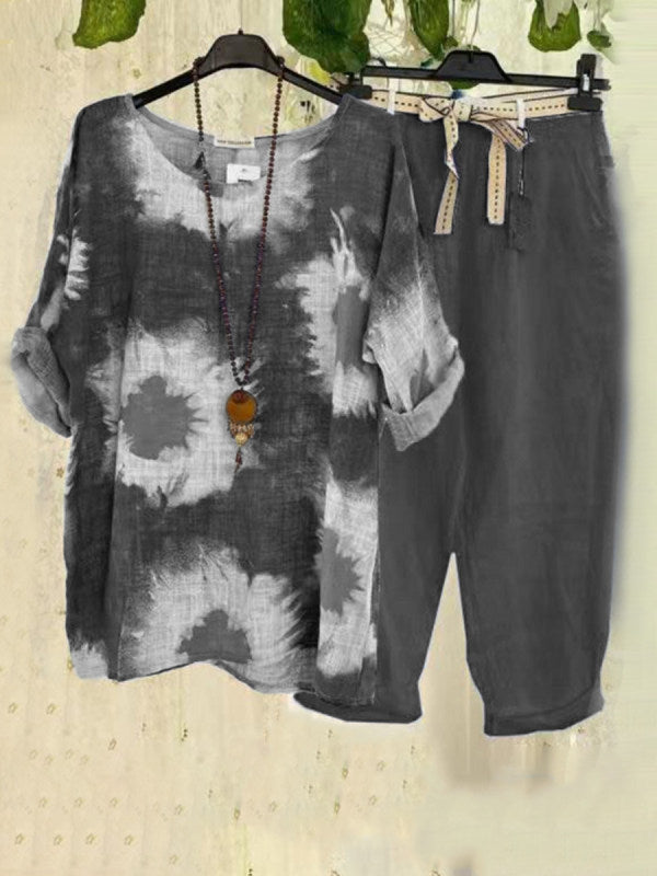 Women's Fashion Casual Set Two-piece Suit BAZONA