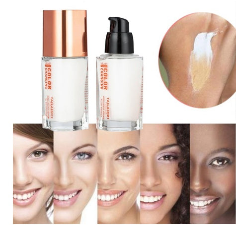 Warm skin tone liquid foundation BAZONA