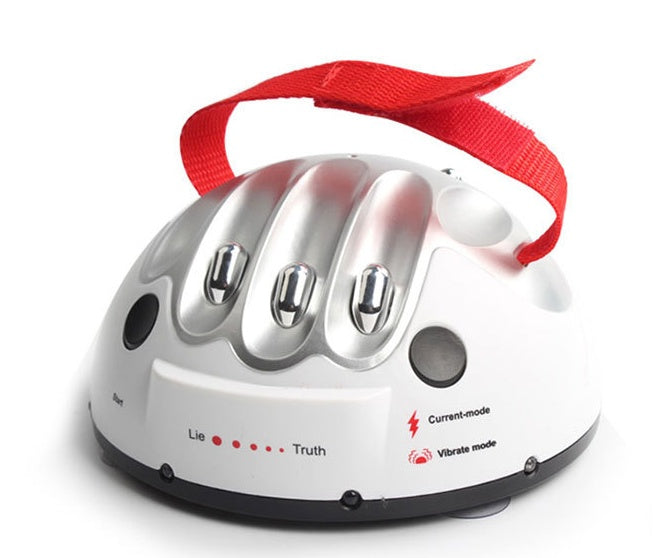 Mini Electric Shock Lie Detector Whole Person Tidy Board Game Game Party Machine Truth-speaking Big Adventure Decompression Toy BAZONA