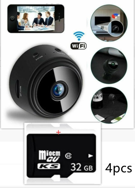 A9 Magnetic Suction Security Camera HD Camera Smart Infrared Night Vision Home BAZONA