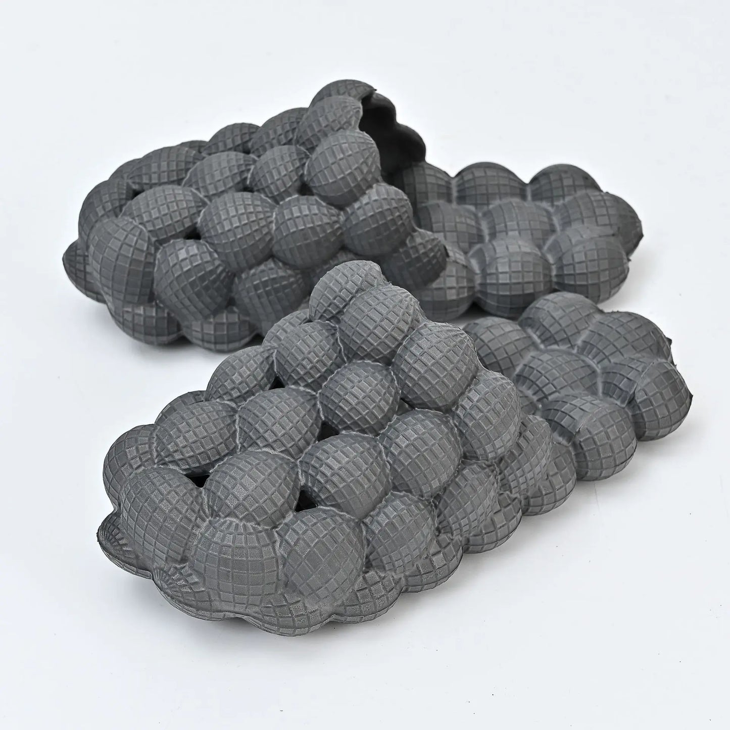 New Summer Fashion Massage Mesh Bubble Bathroom Slides Home Indoor Anti-Skid Shoes