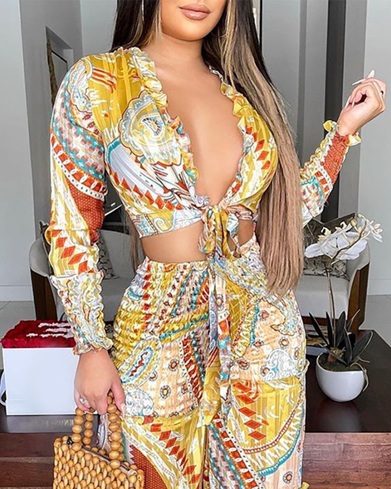 Women's Autumn And Winter Clothing Two-piece Set BAZONA