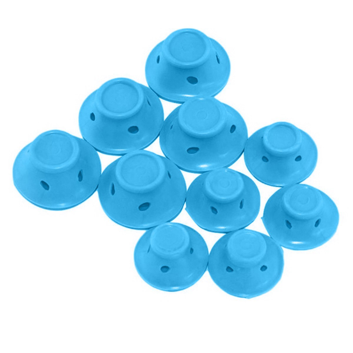Soft Rubber Magic Hair Care Rollers Silicone Hair Curlers No Heat Hair Styling Tool BAZONA