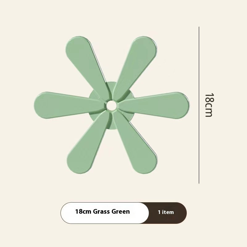 4pcs Silicone Mat Dishes Insulation Pad Tree Shape Trivet Set Coaster For Teapot Hot Pots Halloween Placemats Table Gift Kitchen Gadgets BAZONA