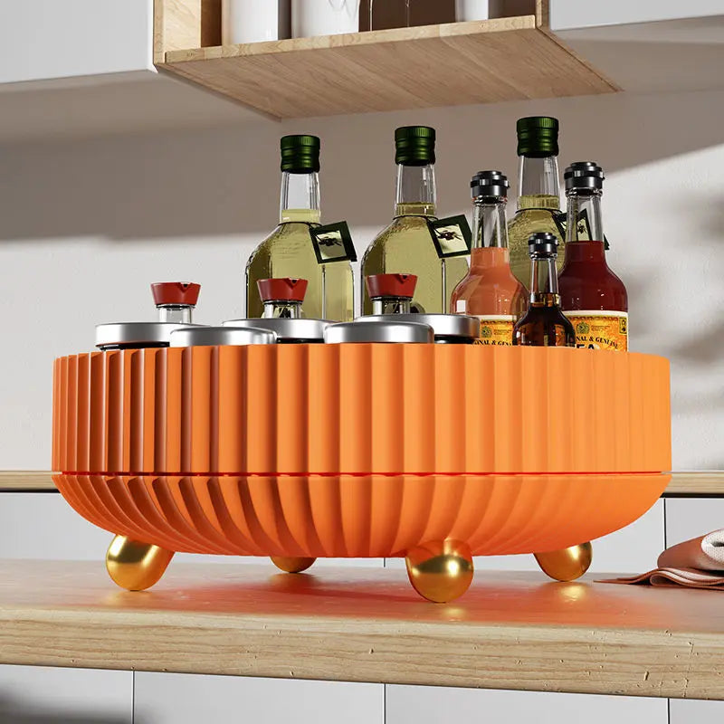 Plastic Cosmetics Rotating Storage Box - bazona.com
